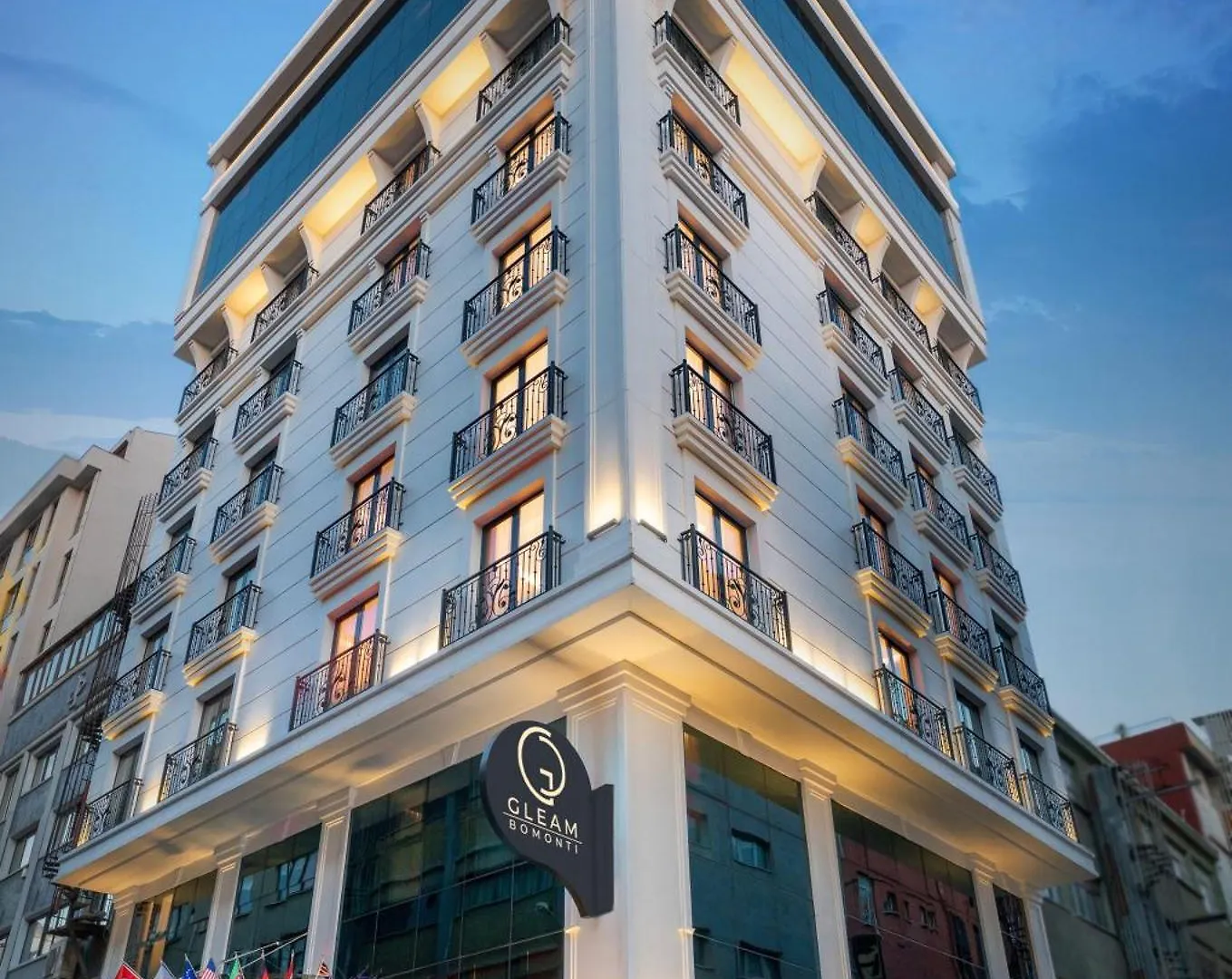 Gleam Bomonti Hotel location